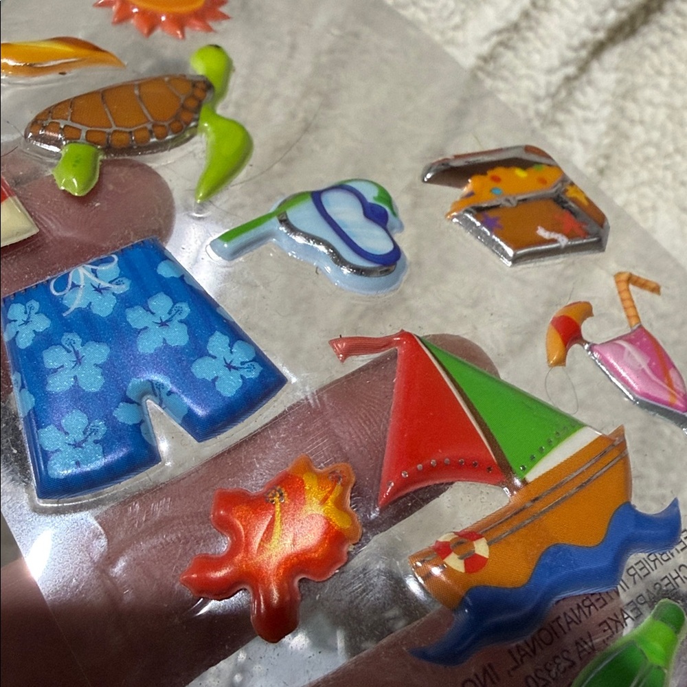 Summer Beach stickers - Picture 3 of 3